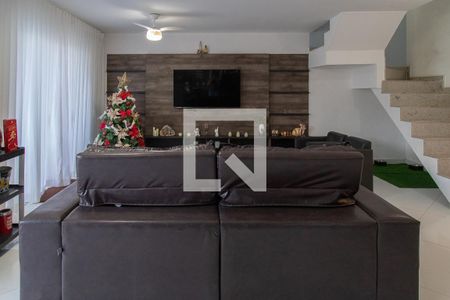 Sala de casa de condomínio à venda com 3 quartos, 350m² em Recreio dos Bandeirantes, Rio de Janeiro