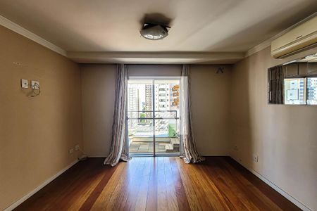 sala de estar/Jantar de apartamento à venda com 2 quartos, 72m² em Vila Gumercindo, São Paulo