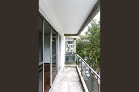 Varanda da Sala de apartamento à venda com 3 quartos, 145m² em Vila Andrade, São Paulo