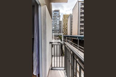 Varanda de apartamento para alugar com 1 quarto, 20m² em Bela Vista, São Paulo