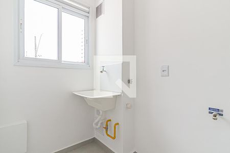 Cozinha e Área de Serviço de apartamento para alugar com 1 quarto, 31m² em Vila Guilhermina, São Paulo