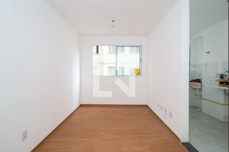 Sala de apartamento para alugar com 2 quartos, 46m² em Parque Sao Vicente, Mauá