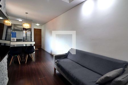 Sala de apartamento para alugar com 2 quartos, 110m² em Vila Camilopolis, Santo André