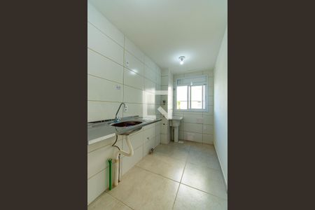 Cozinha de apartamento à venda com 2 quartos, 47m² em Estância Velha, Canoas