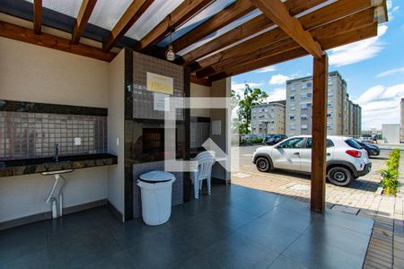 Área comum - Churrasqueira de apartamento à venda com 2 quartos, 47m² em Estância Velha, Canoas