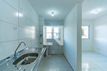 Cozinha de apartamento à venda com 2 quartos, 47m² em Estância Velha, Canoas