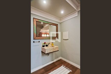 Lavabo de casa de condomínio para alugar com 4 quartos, 396m² em Jardim Peri, São Paulo
