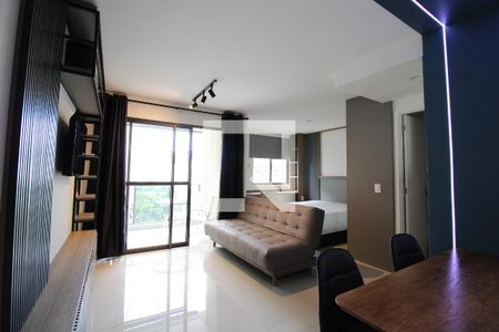 Sala  de apartamento para alugar com 1 quarto, 40m² em Freguesia (jacarepaguá), Rio de Janeiro