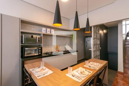 Sala/Cozinha de apartamento para alugar com 1 quarto, 61m² em Funcionários, Belo Horizonte