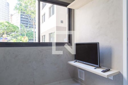 Sala de apartamento para alugar com 1 quarto, 28m² em Bela Vista, São Paulo