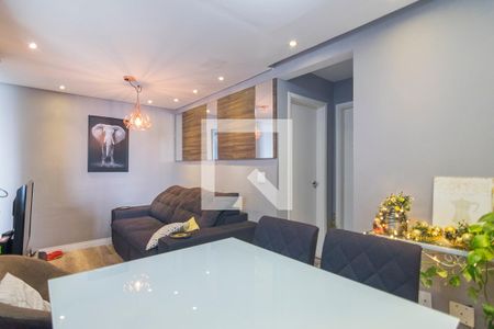 Sala de apartamento para alugar com 2 quartos, 46m² em Vila Homero Thon, Santo André
