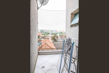 Varanda da Sala de apartamento à venda com 2 quartos, 92m² em Vila Clarice, Santo André