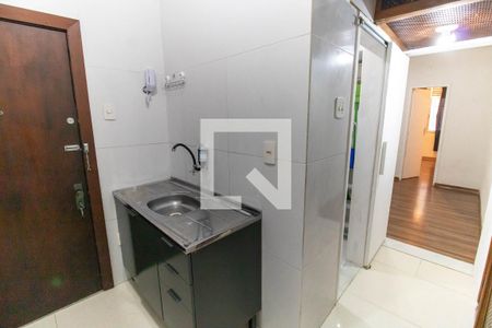 Cozinha de apartamento à venda com 1 quarto, 34m² em Centro, Niterói