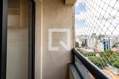 Varanda da Sala de apartamento para alugar com 1 quarto, 37m² em Vila Mariana, São Paulo