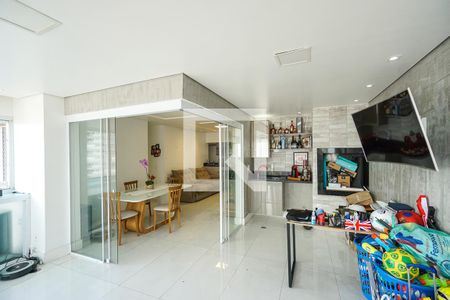 Varanda de apartamento à venda com 3 quartos, 100m² em Vila Gomes Cardim, São Paulo