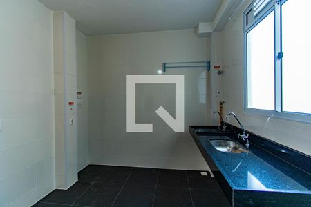 Cozinha de apartamento à venda com 2 quartos, 45m² em Estância Velha, Canoas