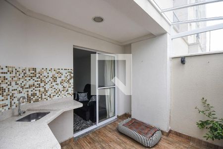 Varanda de apartamento à venda com 2 quartos, 78m² em Jardim Caboré, São Paulo