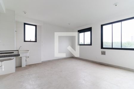 Sala de apartamento para alugar com 1 quarto, 34m² em Jurubatuba, São Paulo