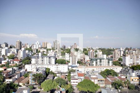 Sala Vista de apartamento à venda com 1 quarto, 57m² em Passo da Areia, Porto Alegre