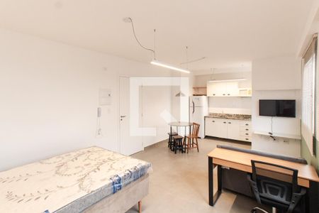 Sala e Quarto de kitnet/studio à venda com 1 quarto, 31m² em Vila Mazzei, São Paulo