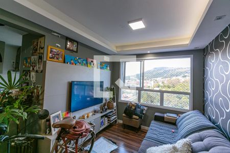 Sala de apartamento à venda com 2 quartos, 53m² em Jardim Carvalho, Porto Alegre
