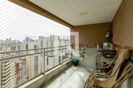 Varanda da Sala de apartamento para alugar com 3 quartos, 170m² em Nova Suiça, Goiânia