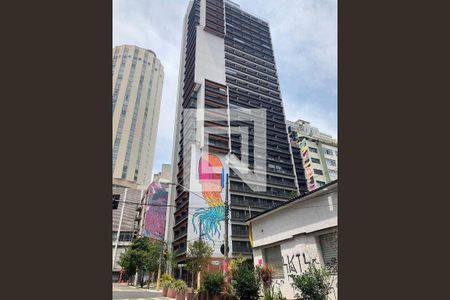 Studio para alugar com 25m², 1 quarto e sem vaga Studio para alugar com 25m², 1 quarto e sem vagaFachada