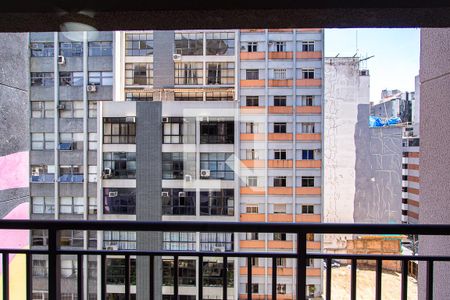 Vista do Studio de kitnet/studio para alugar com 1 quarto, 25m² em República, São Paulo
