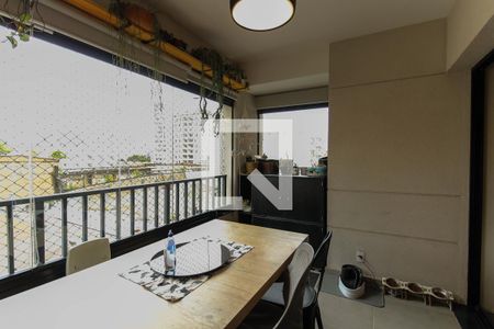 Varanda da Sala de apartamento à venda com 2 quartos, 70m² em Brás, São Paulo