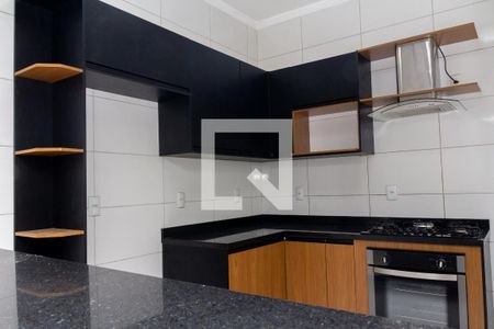 Cozinha de casa para alugar com 2 quartos, 65m² em Jardim São Judas Tadeu, Sorocaba