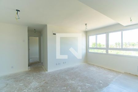 Sala/Cozinha de apartamento à venda com 2 quartos, 53m² em Bairro Fátima, Canoas