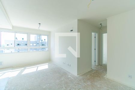 Sala/Cozinha de apartamento à venda com 2 quartos, 53m² em Bairro Fátima, Canoas