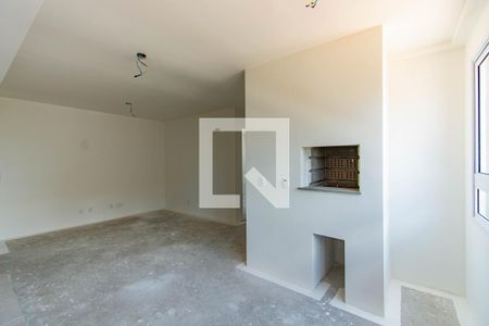 Sala/Cozinha de apartamento à venda com 2 quartos, 53m² em Bairro Fátima, Canoas
