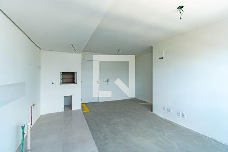 Sala  de apartamento à venda com 2 quartos, 53m² em Bairro Fátima, Canoas