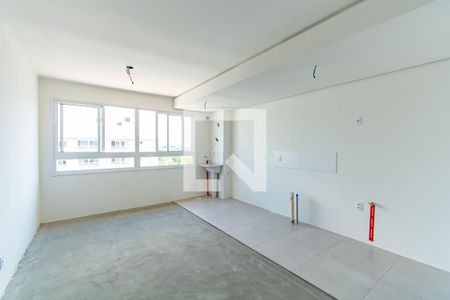 Sala  de apartamento à venda com 2 quartos, 53m² em Bairro Fátima, Canoas