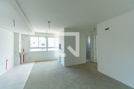 sala de apartamento à venda com 2 quartos, 53m² em Bairro Fátima, Canoas