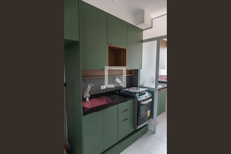 Cozinha de kitnet/studio para alugar com 1 quarto, 27m² em Vila Dom Pedro I, São Paulo