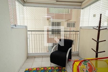 Sacada  de apartamento à venda com 2 quartos, 62m² em Vila Dusi, São Bernardo do Campo