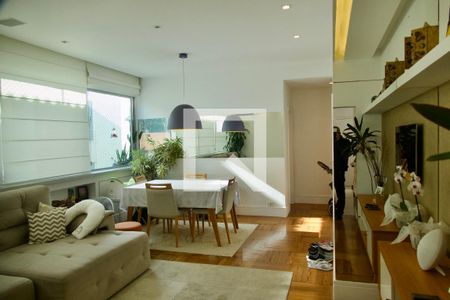 Sala de apartamento à venda com 3 quartos, 120m² em Lagoa, Rio de Janeiro