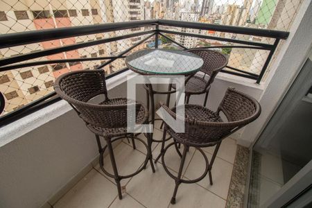 Apartamento para alugar com 49m², 1 quarto e 1 vagaVaranda