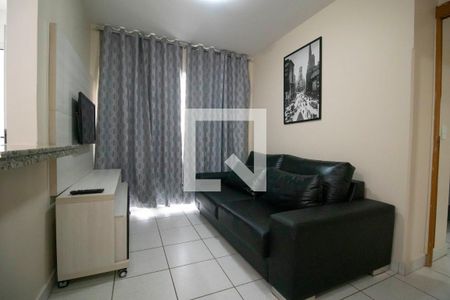 Sala de apartamento para alugar com 1 quarto, 49m² em Setor Bela Vista, Goiânia