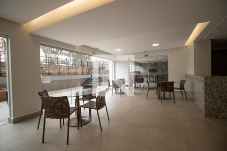 Apartamento para alugar com 49m², 1 quarto e 1 vagaSalão de festas