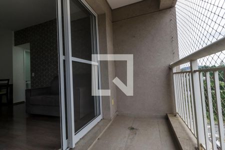 Varanda de apartamento à venda com 1 quarto, 50m² em Empresarial 18 do Forte, Barueri