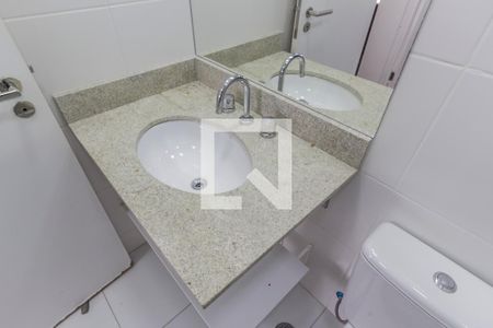 Apartamento à venda com 50m², 1 quarto e 1 vagaDetalhe do banheiro
