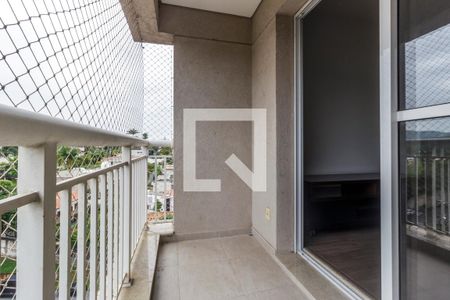 Varanda de apartamento à venda com 1 quarto, 50m² em Empresarial 18 do Forte, Barueri