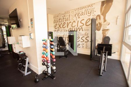 Apartamento à venda com 77m², 2 quartos e 2 vagas Apartamento à venda com 77m², 2 quartos e 2 vagasÁREA COMUM- ACADEMIA