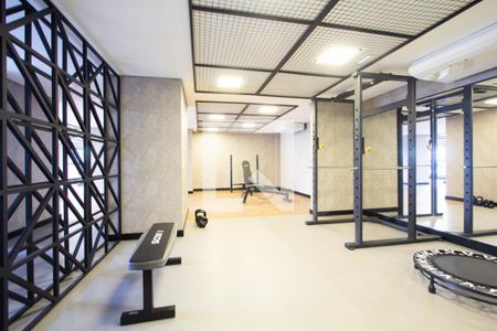 Área comum - Academia de kitnet/studio para alugar com 1 quarto, 27m² em Vila Nova Conceição, São Paulo