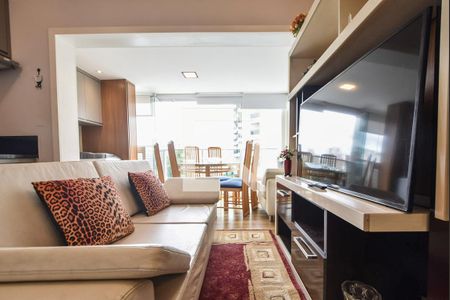 Sala de apartamento para alugar com 1 quarto, 39m² em Cidade Monções, São Paulo