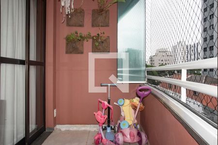 Varanda de apartamento à venda com 3 quartos, 94m² em Vila Clementino, São Paulo