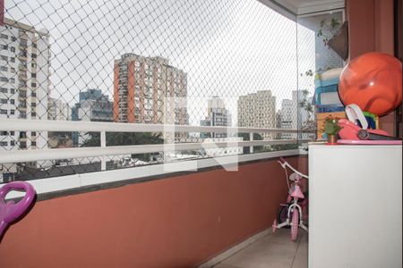 Varanda de apartamento à venda com 3 quartos, 94m² em Vila Clementino, São Paulo